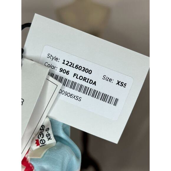 ME369 Sz XS-S Alexa Florida Printed Midi Skirt NWT - Picture 5 of 12